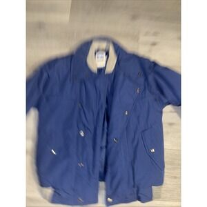 Vintage Weather Breaker Jacket Men's M Fleece Lined Made in Korea 80s‎ Coat